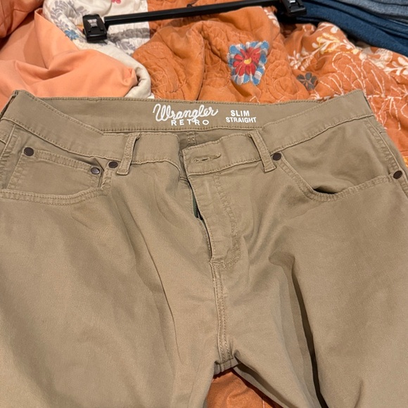Men's Khaki Chinos - Picture 2 of 6